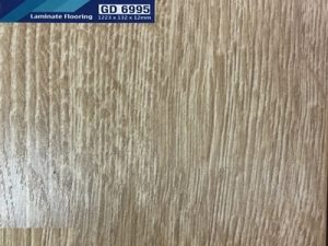 Sàn gỗ GD6995 vàng nhạt vân trắng