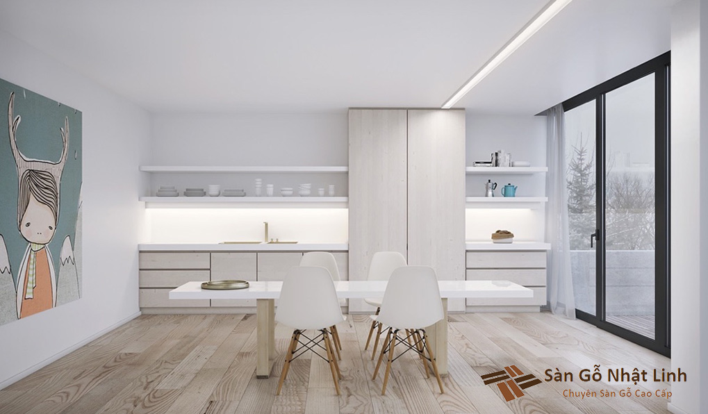 Màu sắc sàn gỗ