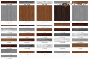 Mẫu map sàn gỗ hiện nay