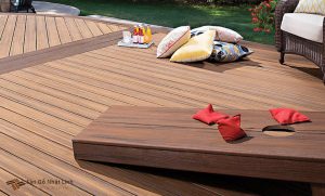 Gỗ nhựa Composite được ứng dụng nhiều trong thi công ngoại thất.