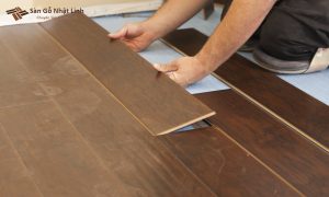 Lắp đặt sàn gỗ công nghiệp đúng cách.
