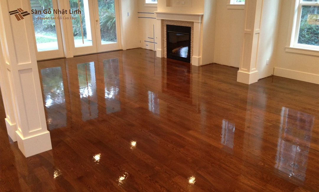 Sàn gỗ công nghiệp mặt bóng kính. Sàn gỗ công nghiệp mặt bóng kính.