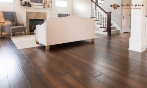 Sàn gỗ mặt sần ngày càng được ưa chuộng.